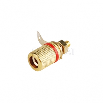 Gold Premium Speaker Binding Post FOR Speaker Amplifier Banana Plugs CCTV all DC