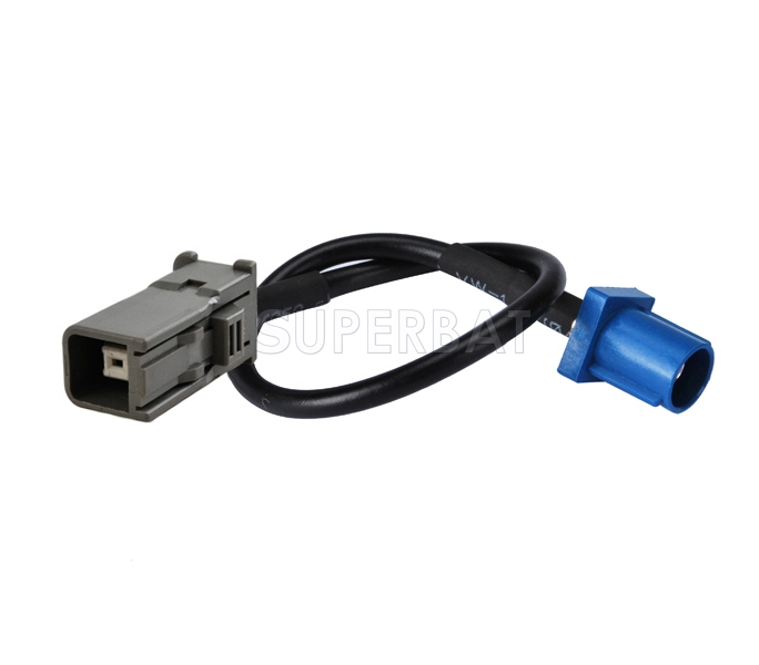 Fakra BLUE C Male to Fakra BLUE C Female GPS antenna Extension cable RG174 2-240 