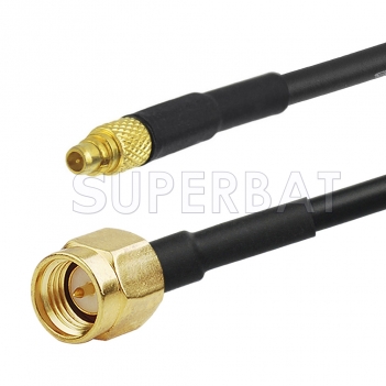 SMA Male to MMCX Plug Cable Using RG174 Coax
