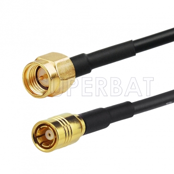 SMA Male to SMB Plug Cable Using RG174 Coax