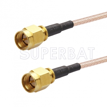 SMA Male to SMA Male Cable Using RG142 Coax