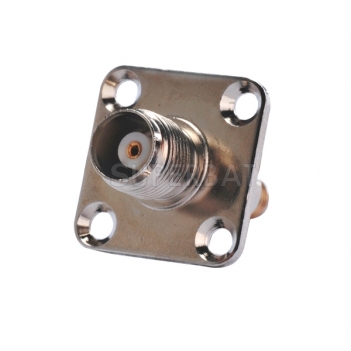 SMA Jack Female to TNC Jack Female Adapter Straight 4 Hole Flange