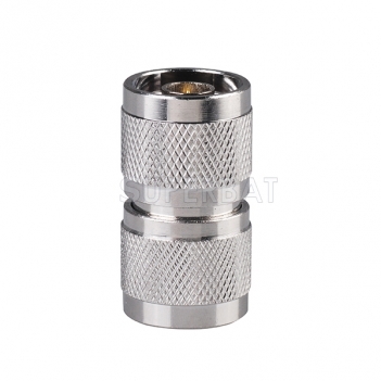 N Plug Male to N Plug Male Adapter Straight Zinc Alloy material