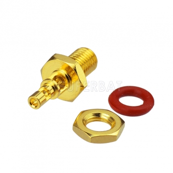 MMCX Female Bulkhead Jack with O-ring for 1.13MM Cable