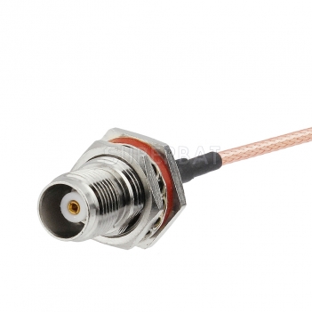 High quality Cable TNC jack bulkhead o-ring coaxial connector with rg316 cable