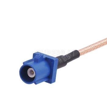 Custom RF Cable Assembly FAKRA Plug Straight pigtail cable Using RG316 RG174 LMR100  Coax
