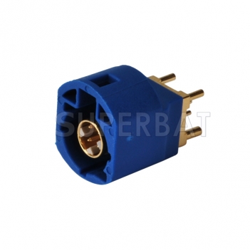 FAKRA C 4pin HSD Plug Male PCB Mount Connector