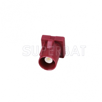 FAKRA D Plug Male Connector PCB Mount Straight