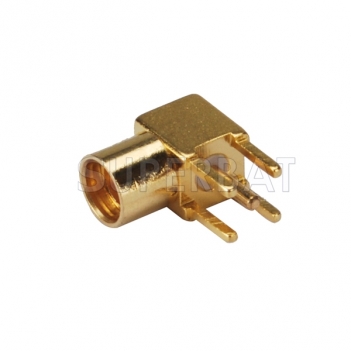 MMCX Jack Female Connector Right Angle Solder