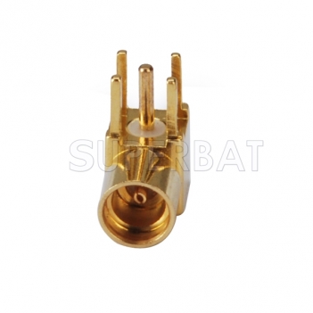 MMCX Jack Female Connector Right Angle Solder