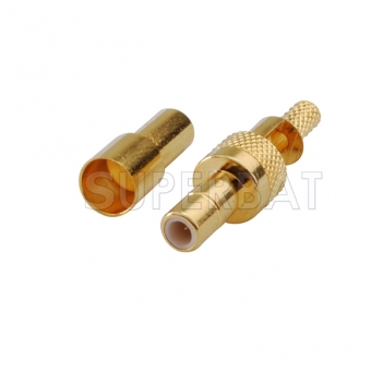 SMB Male Jack Straight Crimping Connector for RG178