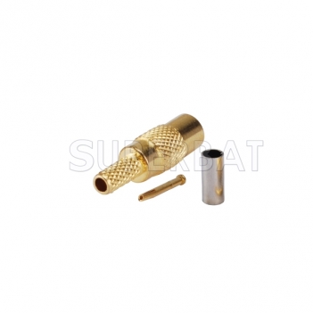 MCX connector Jack crimp straight for RG316 cable