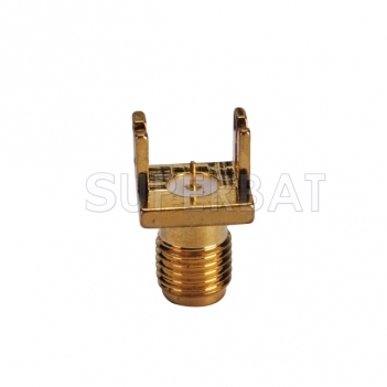 SMA Jack Female Straight Solder PCB Connector
