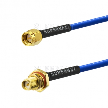 High Quality RF SMA Plug Male to RP SMA Jack Jumper Cable RG405 RG402 Semirigid Coax Cable