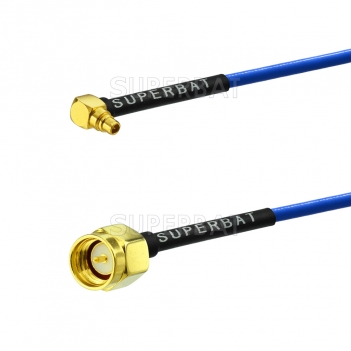 RF Application and Male Gender SMA Plug to MMCX Plug for RG405 RF Cable