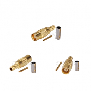MCX connector Jack crimp straight for RG316 cable