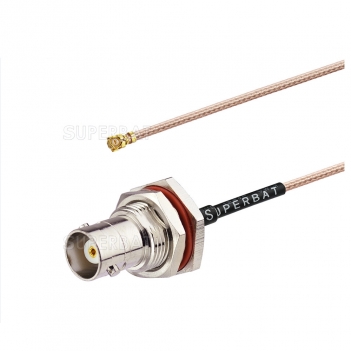 BNC cable assembly RG178 ufl connector coaxial rf cable type