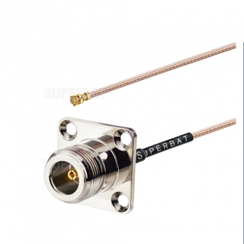 RF Coaxial N Female Flange to Ipex IPX U.FL Ipx RG178 RF Jumper cable