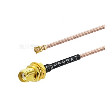 IPX / u.fl to SMA jack female pigtail RF coaxial cable RG178 for Wlan Mini-PCI