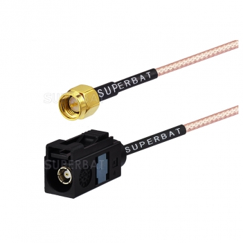 SMA plug Straight to Fakra Code A Violet Straight Jack RG316 RF Cable ,RF jumper