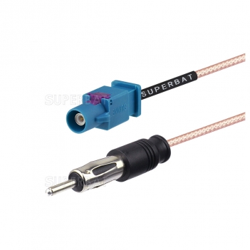 Extension cable assembly Fakra Plug straight to FM Plug straight pigtail RG316 "Z" fakra adapter