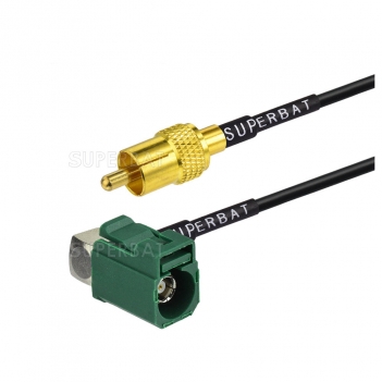 Factory Price Fakra E female to RCA male RG174 GPS Antenna Coax cable Assembly