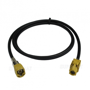 HSD Cable Assembly K Code Straight Jack to K Code Straight Plug 120cm