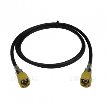 HSD Cable Assembly K Code Straight Plug to K Code Straight Plug 120cm