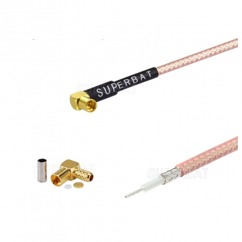 Switch MMCX Jack straight Pigtail coaxial Cable RG316 for wireless router Wholesale