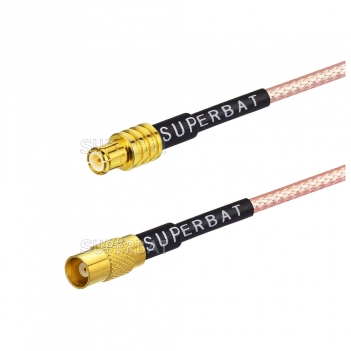 RF pigtail cable MCX jack straight to MCX male straight for RG316 jumper cable