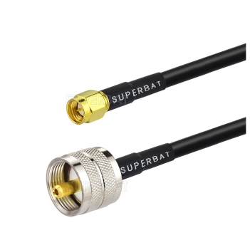 SMA to UHF PL295 male rg58 rf coaxial cable high quality