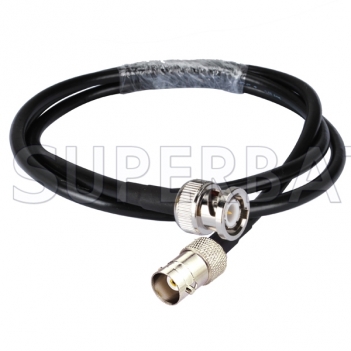 RF coaxial coax BNC Male to BNC Female Connector Pigtail Jumper RG58 Extension Cable Ham Radio Antenna Adapter Cable Assembly