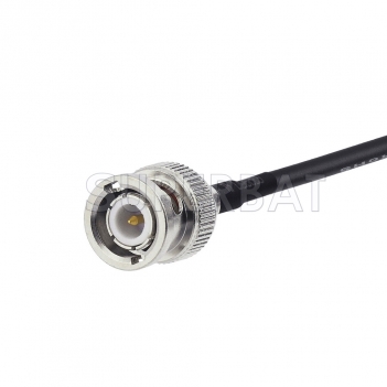 RF coaxial BNC Male to NMO mount Coax Connector Pigtail Jumper RG58 Extension Cable -Truck Antenna Adapter Cable Assembly