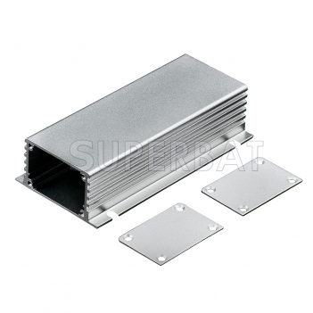 Aluminum Enclosure Case Tube with Flange 43mm*28mm*110mm（W*H*L）