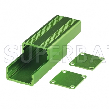 Green Color Aluminum Enclosure Case Split Body 32mm*29mm*80mm（W*H*L）