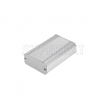 Silver Color Aluminum Enclosure Case 58mm*25mm*85mm（W*H*L）