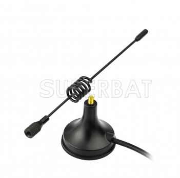 3dbi 433Mhz FM/AM Radio Walkie Talkies Antenna SMA Male Connector with Magnetic Base 3m Cable for Wouxun BaoFeng TYT Kenwood