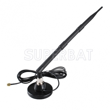 4G LTE Magnetic Antenna 2500-2700MHZ 9dBi SMA For Multi-range modems, Huawei and ZTE