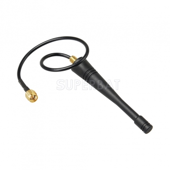 New 868Mhz Antenna 2dbi with Extension cable RG174 100cm SMA plug for Ham radio