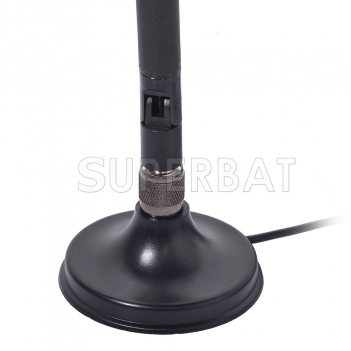 9dB magnetic 3G/UMTS/GPRS/GSM antenna SMA male connector for Broadband Router