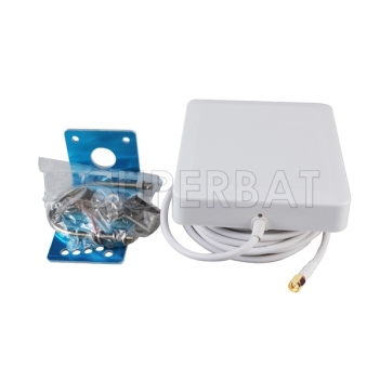 4G LTE Antenna Aerial 2300-2700Mhz 10dbi Panel mount SMA Connector