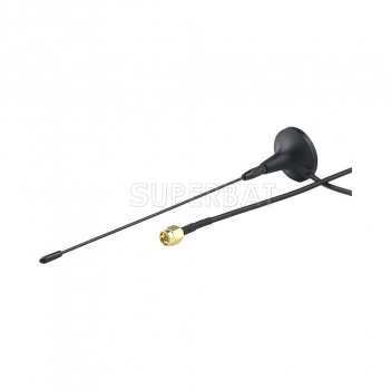 Antenna 433Mhz,3dbi SMA Plug straight with Magnetic base for Ham 5M