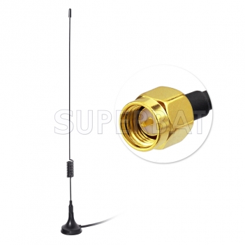 896-960Mhz 1710-1880MHz 3.5 dbi GSM Antenna SMA plug with Magnetic Base new