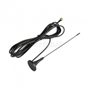 Antenna 433Mhz,3dbi SMA Plug straight with Magnetic base for Ham