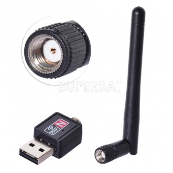 Mini 150Mbps 802.11N/G/B USB 2.0 WiFi Antenna Wireless Network LAN Card Adapter