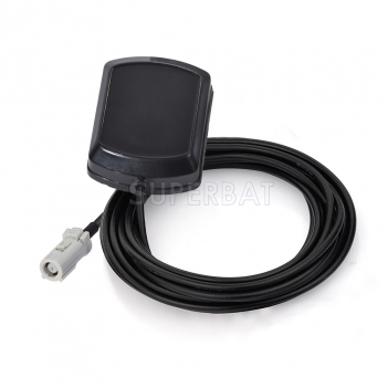 Superbat Gray AVIC GPS Antenna Aerial Connector Cable for Pioneer GPS Navigation Receiver