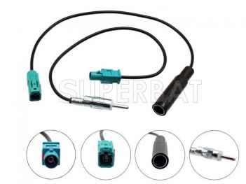 Superbat Fakra Aerial Adapter Kit Aerial Adaptor Connector