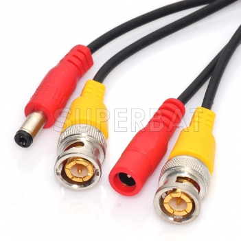 Pre-made All-in-One BNC Video and Power Cable for CCTV Security Camera 10M