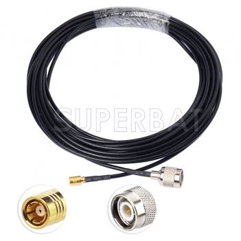 Truck Satellite Radio Antenna Replacement Cable TNC Antenna Connection to SMB Receiver connection for SRA-12/SRA-30/SRA-40 Satellite Antenna