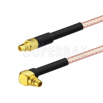 MMCX Male Right Angle RG316 Jumper Cable RF cable assembly